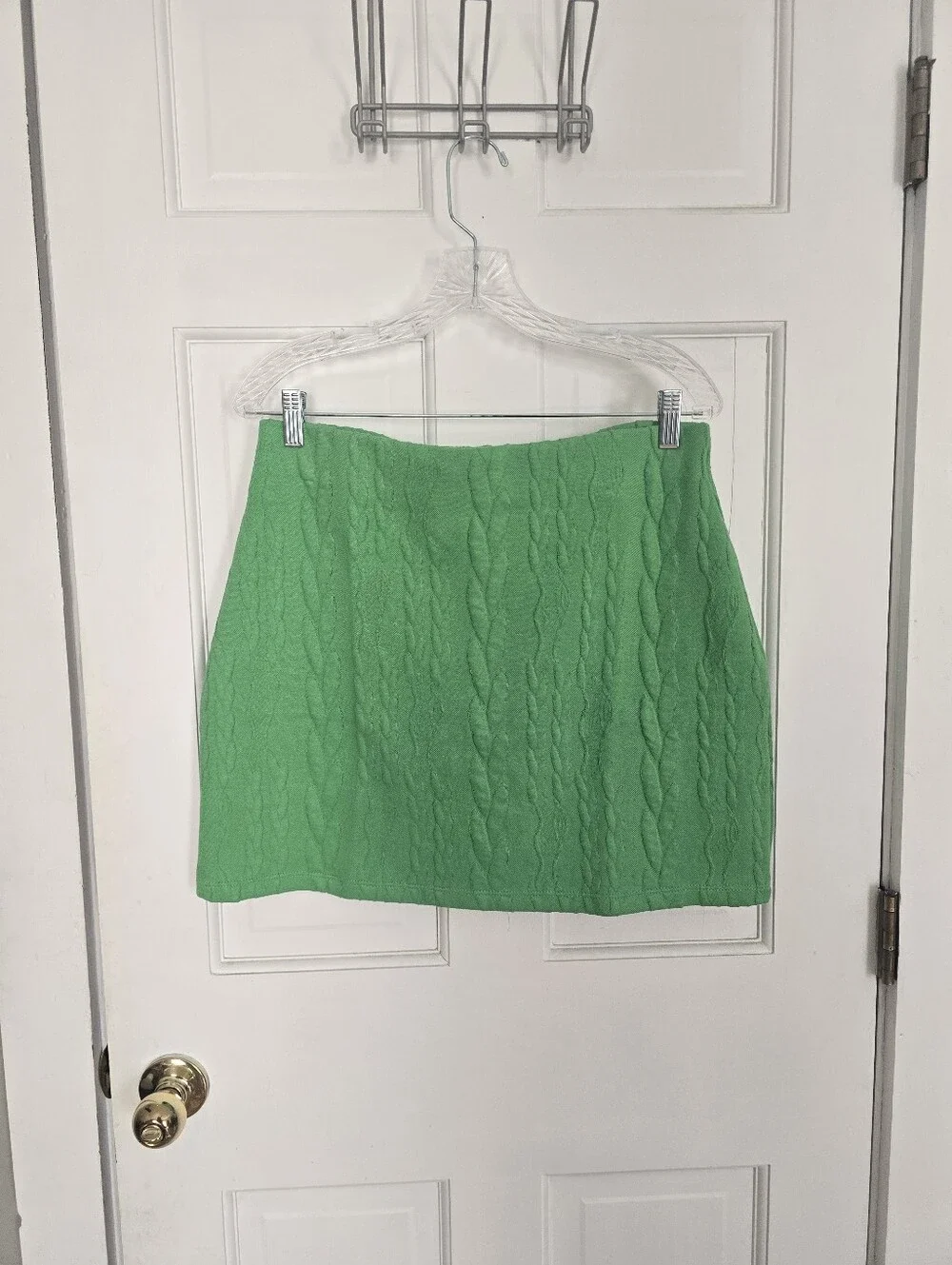 Zara Bright Green Mini Skirt